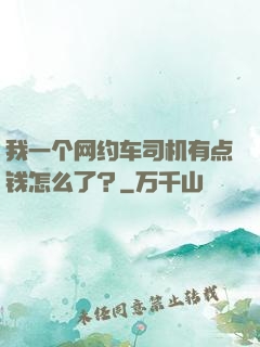 我一个网约车司机有点钱怎么了？
