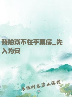 我拍戏不在乎票房