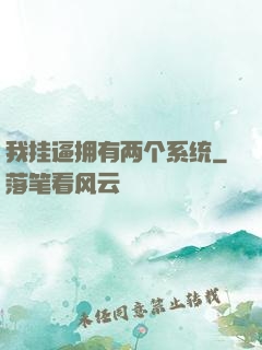 我挂逼拥有两个系统