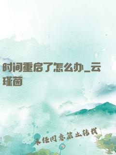 时间重启了怎么办