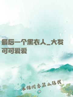 最后一个黑衣人