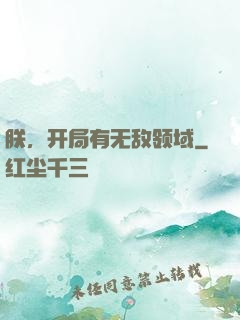 朕，开局有无敌领域