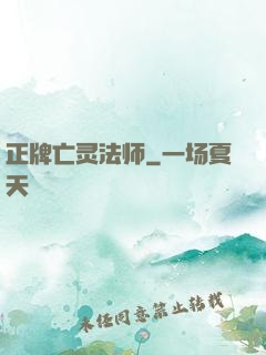 正牌亡灵法师