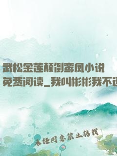 武松金莲颠倒鸾凤小说免费阅读