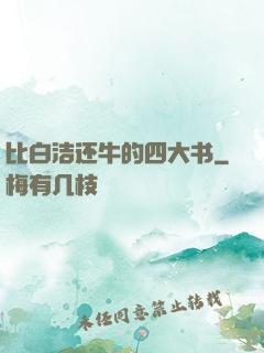 比白洁还牛的四大书