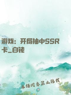 游戏：开局抽中SSR卡
