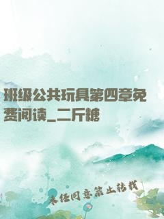 班级公共玩具第四章免费阅读