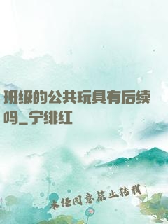 班级的公共玩具有后续吗