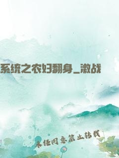 系统之农妇翻身