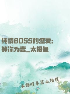 纯情BOSS的盛爱：等你为妻