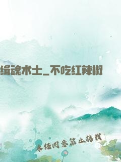 缉魂术士