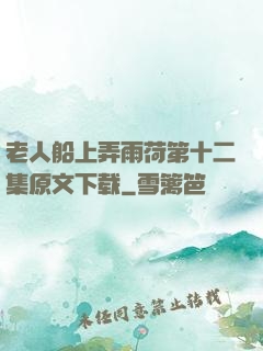 老人船上弄雨荷第十二集原文下载