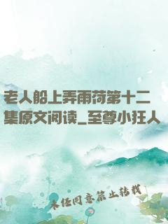 老人船上弄雨荷第十二集原文阅读