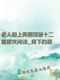 老人船上弄雨荷第十二集原文阅读