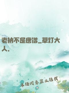 老衲不是唐僧