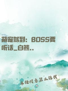 萌宠驾到：BOSS要听话