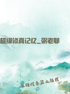 超级修真记忆