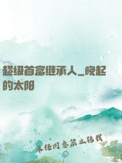 超级首富继承人