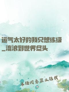 运气太好的我只想练级