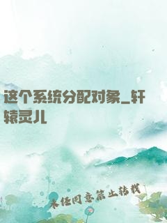 这个系统分配对象