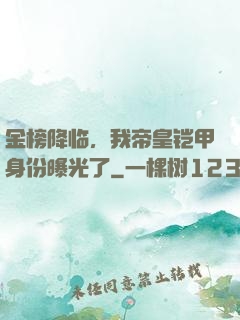 金榜降临，我帝皇铠甲身份曝光了