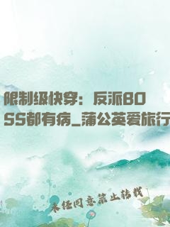 限制级快穿：反派BOSS都有病