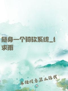 随身一个骑砍系统